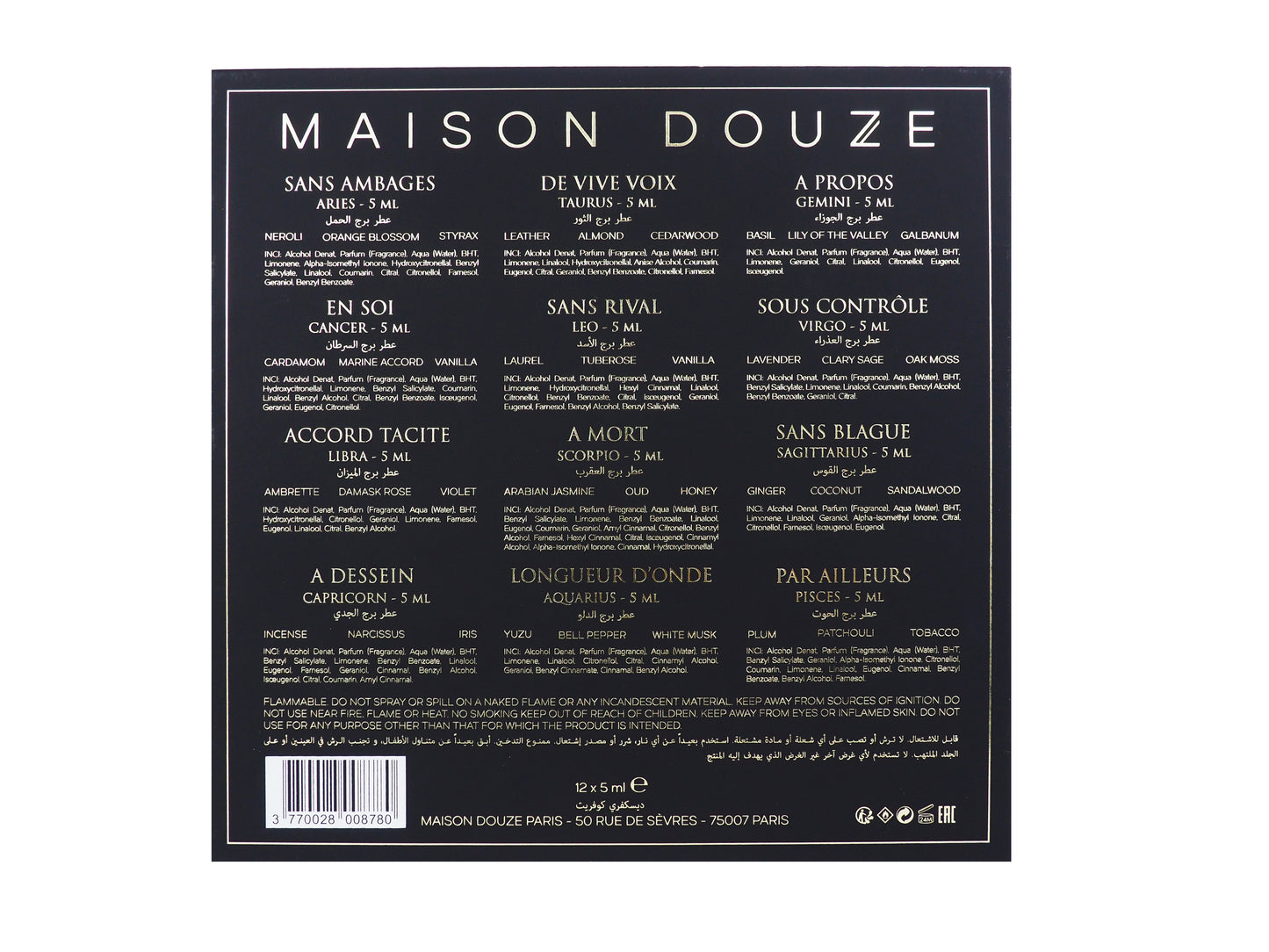 Coffret - les signes astrologiques